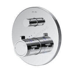 Смеситель встраиваемый для ванны с душем термостат хром X-Joy AM.PM F85A45600