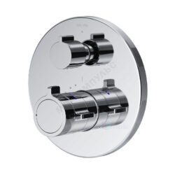 Смеситель встраиваемый для ванны с душем термостат хром X-Joy AM.PM F85A95600
