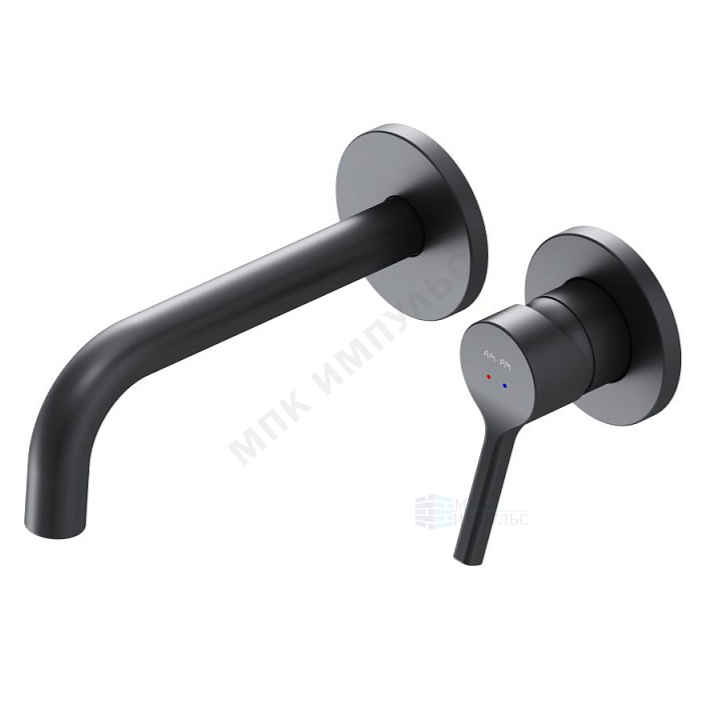 Смеситель встраиваемый для умывальника одноручный черный X-Joy S AM.PM F85B72622