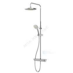 Система душевая с термостатическим смесителем хром Spirit V2.0 AM.PM F0770A400