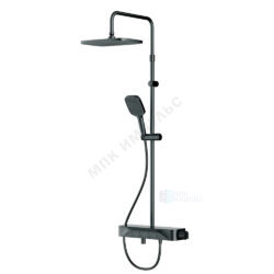 Система душевая с термостатическим смесителем черный Func AM.PM F078F322