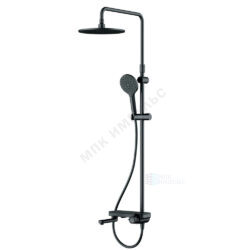 Система душевая с одноручным смесителем черный Like AM.PM F0780722