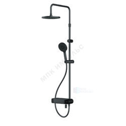 Система душевая с одноручным смесителем черный X-Joy AM.PM F0785A722