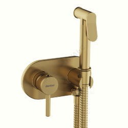 Смеситель встраиваемый для гигиенического душа одноручный бронза Option Damixa 214000000