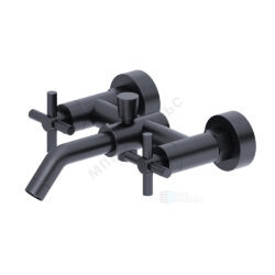 Смеситель для ванны с душем двуручный графит Neo Classic Damixa 271000000