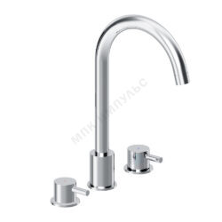 Смеситель для умывальника двуручный хром Scandinavian Pure Damixa 360200000