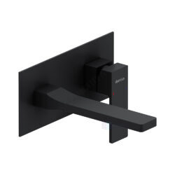 Смеситель встраиваемый для умывальника одноручный черный Gala Damixa 530260300