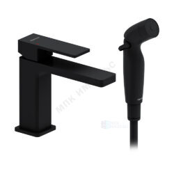 Смеситель для умывальника одноручный черный Gala Damixa 530300300