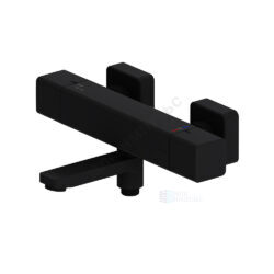 Смеситель для ванны с душем термостат черный Gala Damixa 533000300