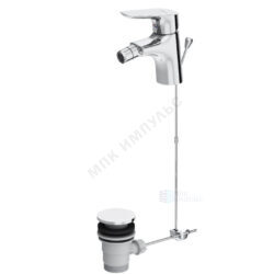 Смеситель для биде одноручный хром с донным клапаном Jupiter Damixa 770240000