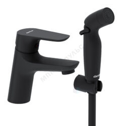 Смеситель для умывальника одноручный черный Jupiter Damixa 770300300