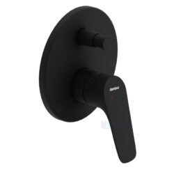 Смеситель встраиваемый для ванны с душем одноручный черный Jupiter Damixa 777100300