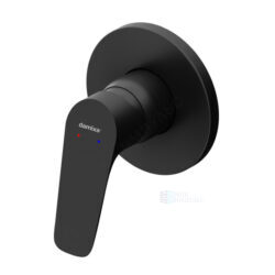 Смеситель встраиваемый для душа одноручный черный Jupiter Damixa 777500300