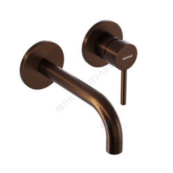 Смеситель встраиваемый для умывальника одноручный розовое золото Scandinavian Pure Damixa 360260500