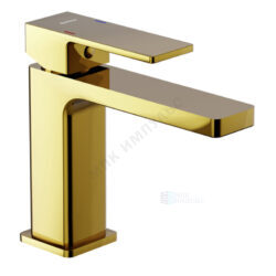 Смеситель для умывальника одноручный золото Gala Damixa 530210600