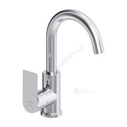 Смеситель для умывальника ручка сбоку одноручный хром Apollo Damixa 470220000