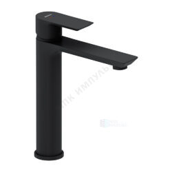 Смеситель для умывальника одноручный черный Apollo Damixa 470250300