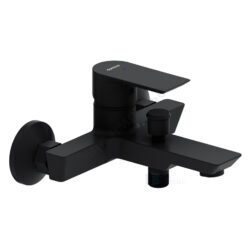 Смеситель для ванны с душем одноручный черный Apollo Damixa 471000300