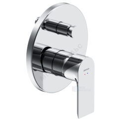 Смеситель встраиваемый для ванны с душем одноручный хром Apollo Damixa 477100000