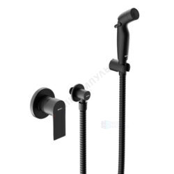 Смеситель встраиваемый для гигиенического душа одноручный черный Apollo Damixa 477510300