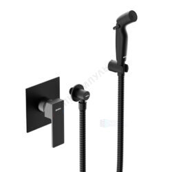 Смеситель встраиваемый для гигиенического душа одноручный черный Gala Damixa 537510300