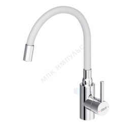 Смеситель для кухонной мойки ручка сбоку одноручный хром Logic Dorff D3007633