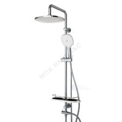 Система душевая без смесителя с полкой хром Prime Dorff D0740000