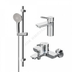 Промо-комплект для ванны с душем хром X-Joy S AM.PM F40985B00