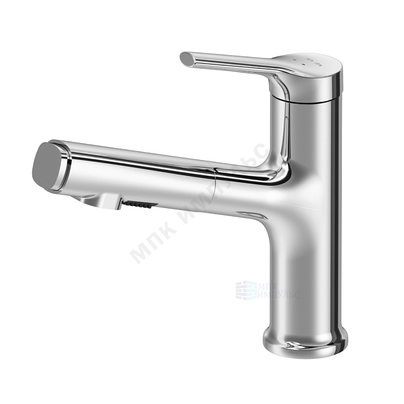 Смеситель для умывальника одноручный с выдвижным изливом хром X-Joy S AM.PM F85B02900