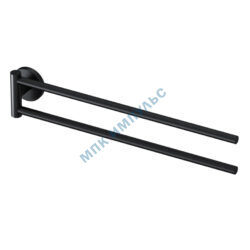 Вешалка для полотенец поворотная двойная X-Joy черный AM.PM A85A32622