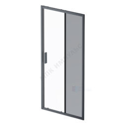 Дверь душевая Gem Solo 1000х1950 мм матовое стекло алюминиевый профиль