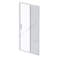 Дверь душевая Gem Solo 1000х1950 мм тонированное стекло алюминиевый профиль