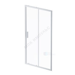 Дверь душевая Gem Solo 1100х1950 мм прозрачное стекло алюминиевый профиль