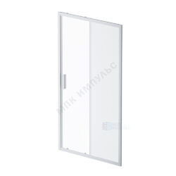 Дверь душевая Gem Solo 1100х1950 мм матовое стекло алюминиевый профиль