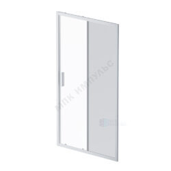 Дверь душевая Gem Solo 1100х1950 мм тонированное стекло алюминиевый профиль