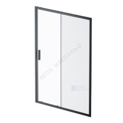 Дверь душевая Gem Solo 1400х1950 мм матовое стекло алюминиевый профиль