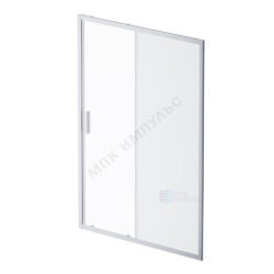 Дверь душевая Gem Solo 1400х1950 мм матовое стекло алюминиевый профиль