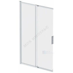 Дверь душевая Like 1000х1500 мм прозрачное стекло алюминиевый профиль