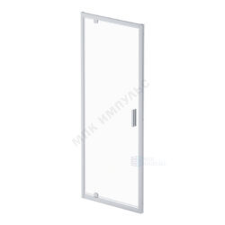 Дверь душевая Gem 800х1950 мм прозрачное стекло алюминиевый профиль