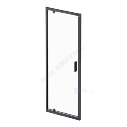 Дверь душевая Gem 800х1950 мм прозрачное стекло алюминиевый профиль