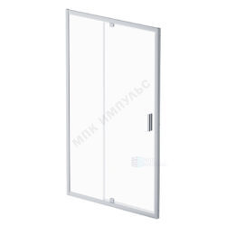 Дверь душевая Gem 1200х1950 мм прозрачное стекло алюминиевый профиль