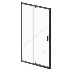 Дверь душевая Gem 1200х1950 мм прозрачное стекло алюминиевый профиль