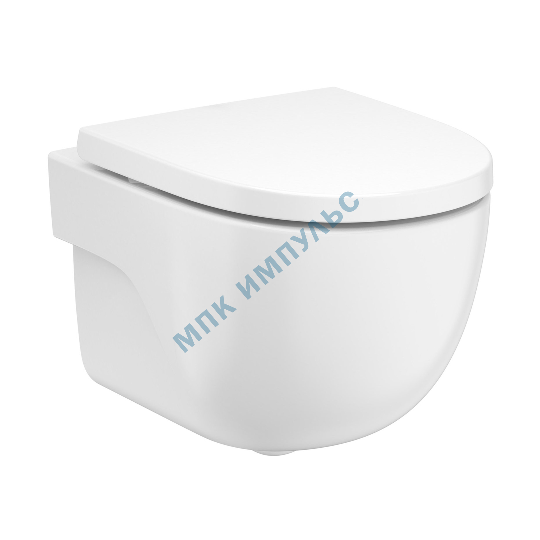 Унитаз подвесной горизонтальный выпуск без сиденья Meridian Rimless Roca 346244000
