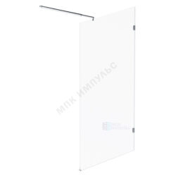 Стенка душевая X-Joy 1100х1950 мм прозрачное стекло алюминиевый профиль