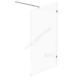 Стенка душевая X-Joy 1200х1950 мм прозрачное стекло алюминиевый профиль