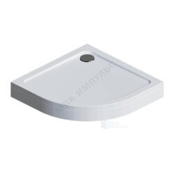 Поддон душевой акриловый четверть круга Gem 900х900х145 белый AM.PM W90T-401-090W