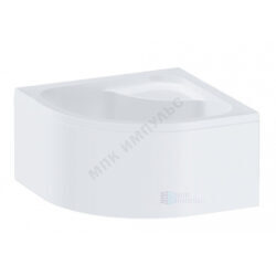 Поддон душевой акриловый четверть круга Gem 900х900х450 белый AM.PM W90T-401A090W