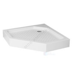 Поддон душевой акриловый пятиугольный Gem 900х900х140 белый AM.PM W90T-405-090WT