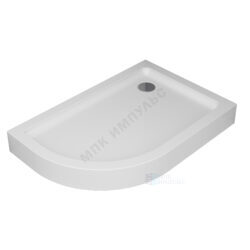 Поддон душевой акриловый четверть круга Like 1200х800х150 белый AM.PM W83T-302R120W