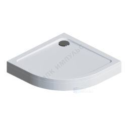 Поддон душевой акриловый четверть круга X-Joy 900х900х150 белый AM.PM W88T-205-090W64